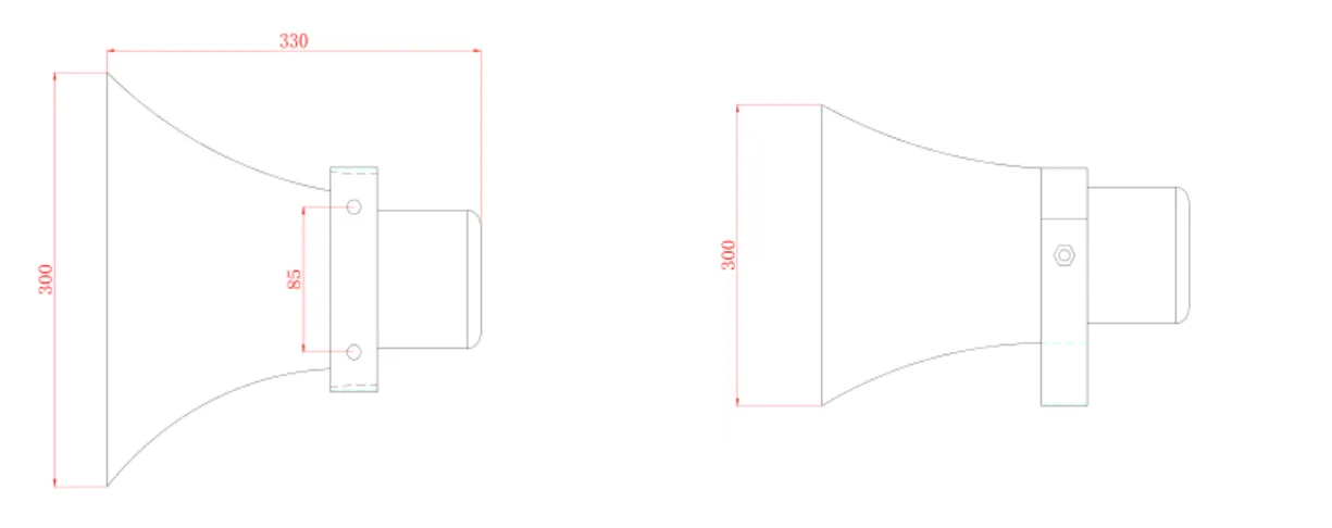 YTEX-HSP-SIP Dimensions